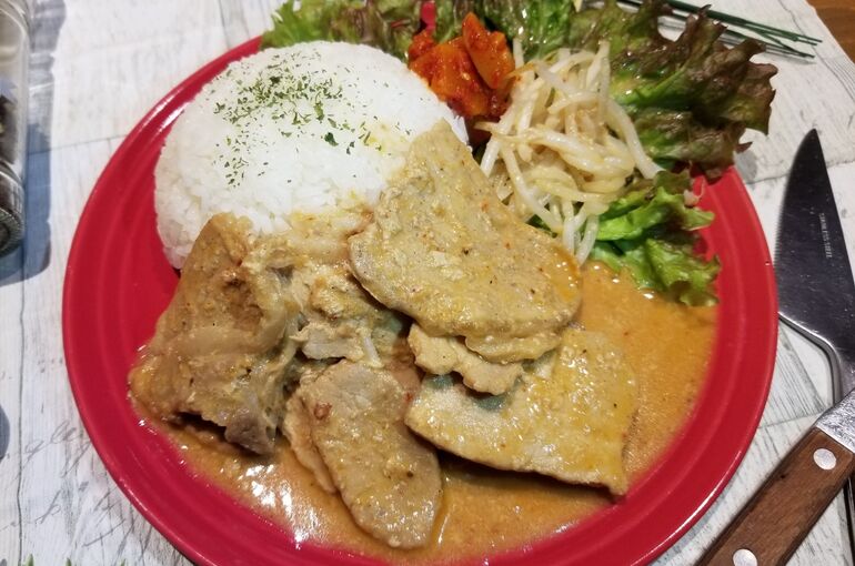 豚ロース味噌漬けプレート