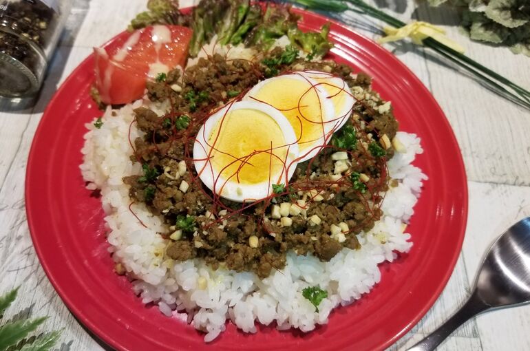本格ドライカレープレート